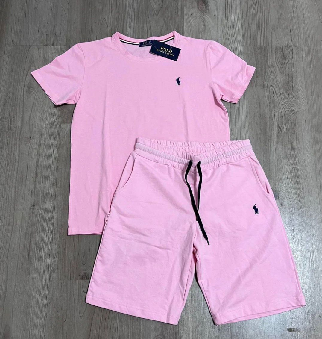 Conjunto Polo Ralph Lauren Rosa
