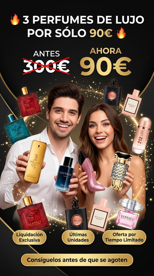 💎 LIQUIDACIÓN de PERFUMERIA💎 1X40€ 2X60€ 3X90€