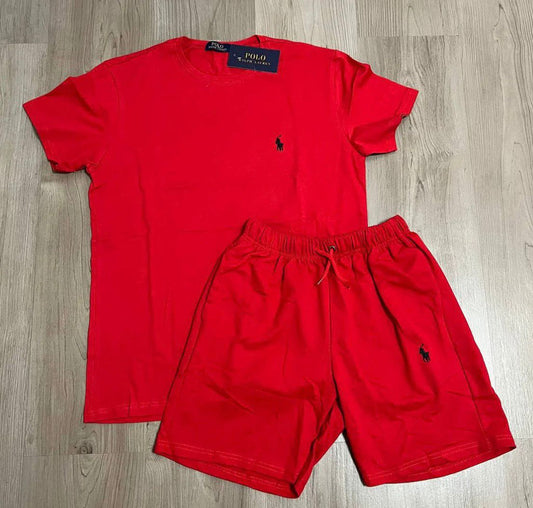 Conjunto Polo Ralph Lauren Rojo