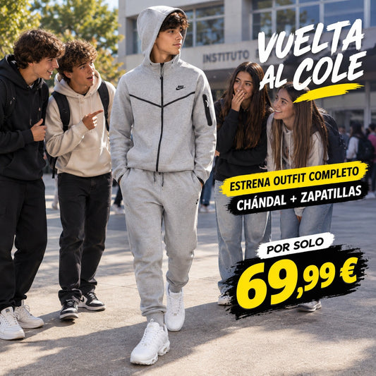 Pack Vuelta al Cole: Chándal + Zapatillas — 69,99 €